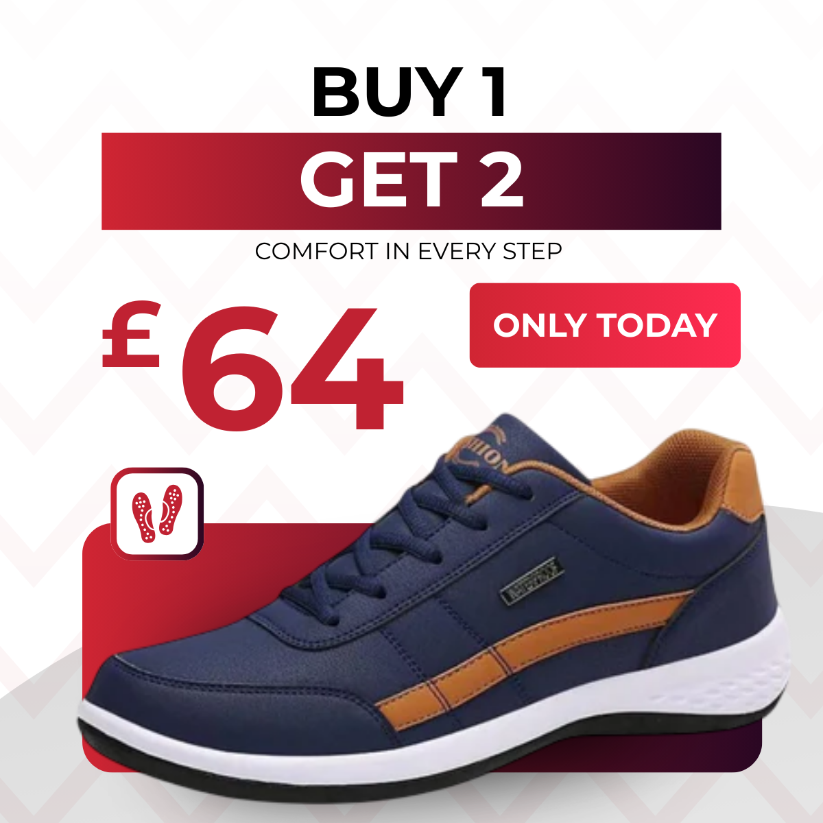 CalmStep™ Orthopedic Sneakers — [BUY 1, GET 2]